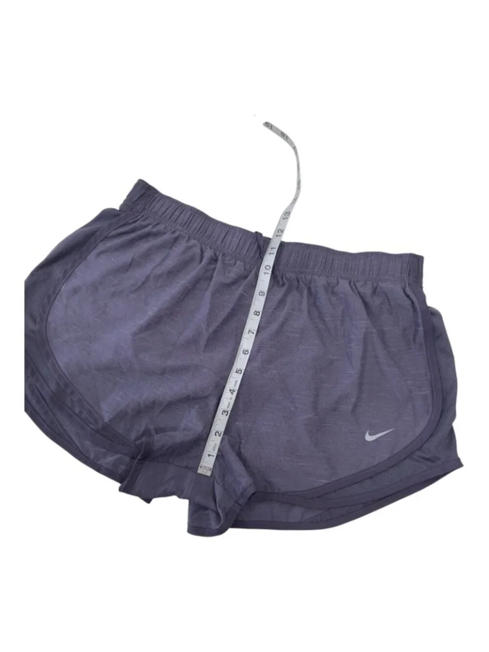 Nike Dri-Fit Womens Running Shorts Size L -Purple Lightweight Activewear